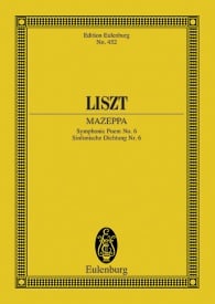 Liszt: Mazeppa (Study Score) published by Eulenburg